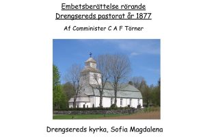 Review Drängsereds parish 1877