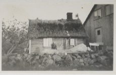 Stenstorp gamla huset med nybygget 1945